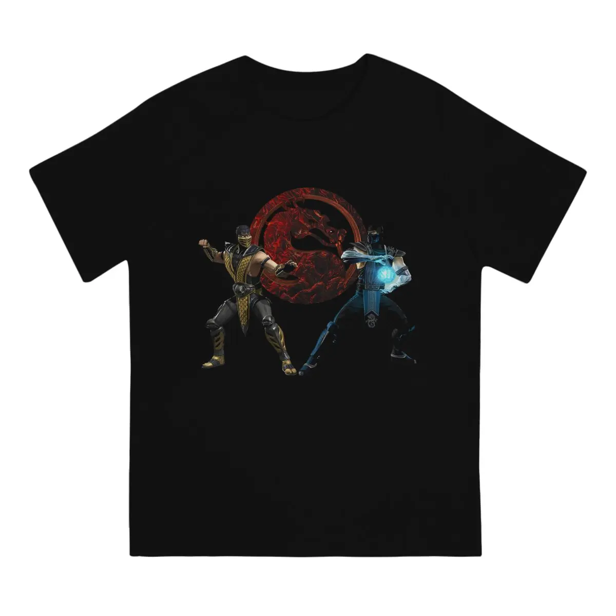 Mortal Kombat Legends Classic Tshirt Graphic Men Tops Vintage Homme Summer Clothes Fibre Harajuku Polyester T Shirt