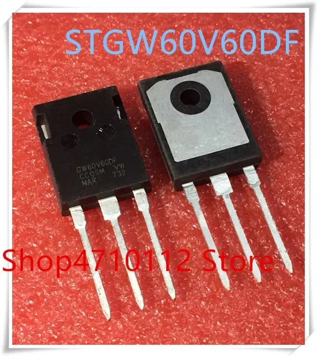 10 unids/lote STGW60V60DF GW60V60DF STGW60V60 IGBT 600V 80A 375W TO247 IC