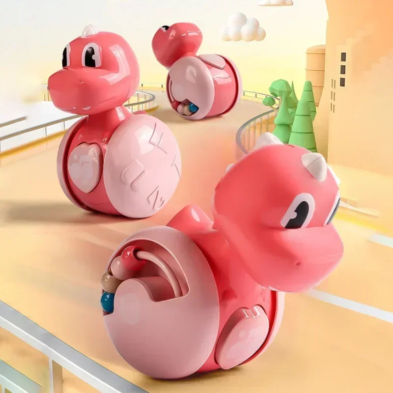 Gobelet en Forme de Dinosaure pour Enfant, Jouet à Expression Vive, Image de Dessin Animé, Couleurs, Longue Durée, sans Bavure, Éducation Précoce, Degré de Chute