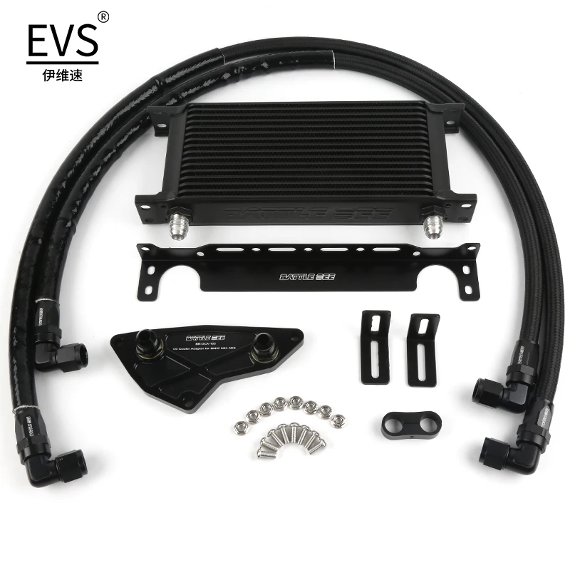 Oil Cooler Kit For bmw 135i 335i F20 N54 N55 Engine Oil Cooler Sandwich Adapter Kit