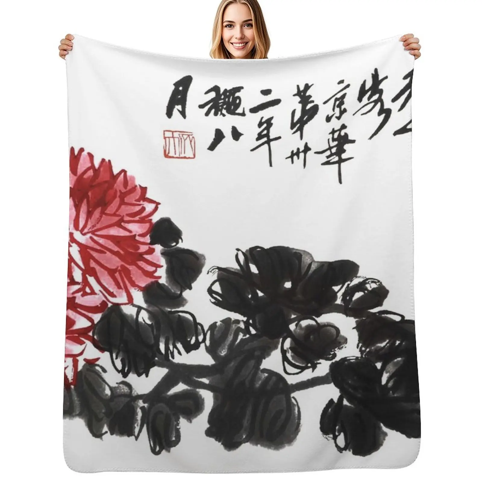

since chrysanthemums only bloom in the cooler season. Throw Blanket Softest Picnic cosplay anime Cute Blankets