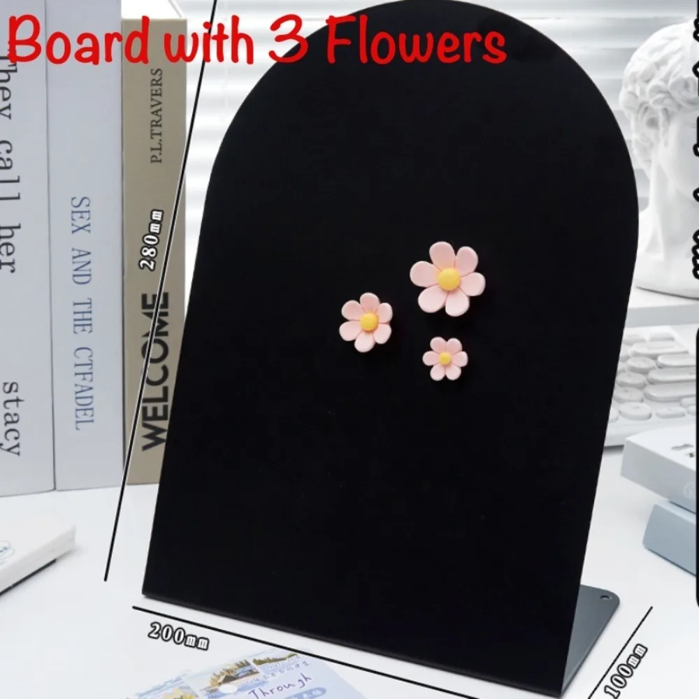 Creative Large Capacity Desktop Message Board Vertical Curved Storage Board Note Board Office Home Desktop