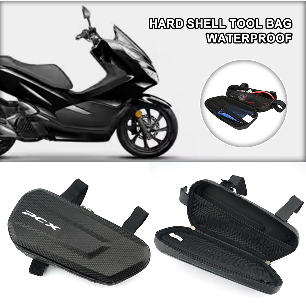 Hard Shell Large Capacity Waterproof Dust Proof Off-road Side Bag For Honda ADV PCX PCX125 PCX150 PCX ADV 350 ADV150 ADV350