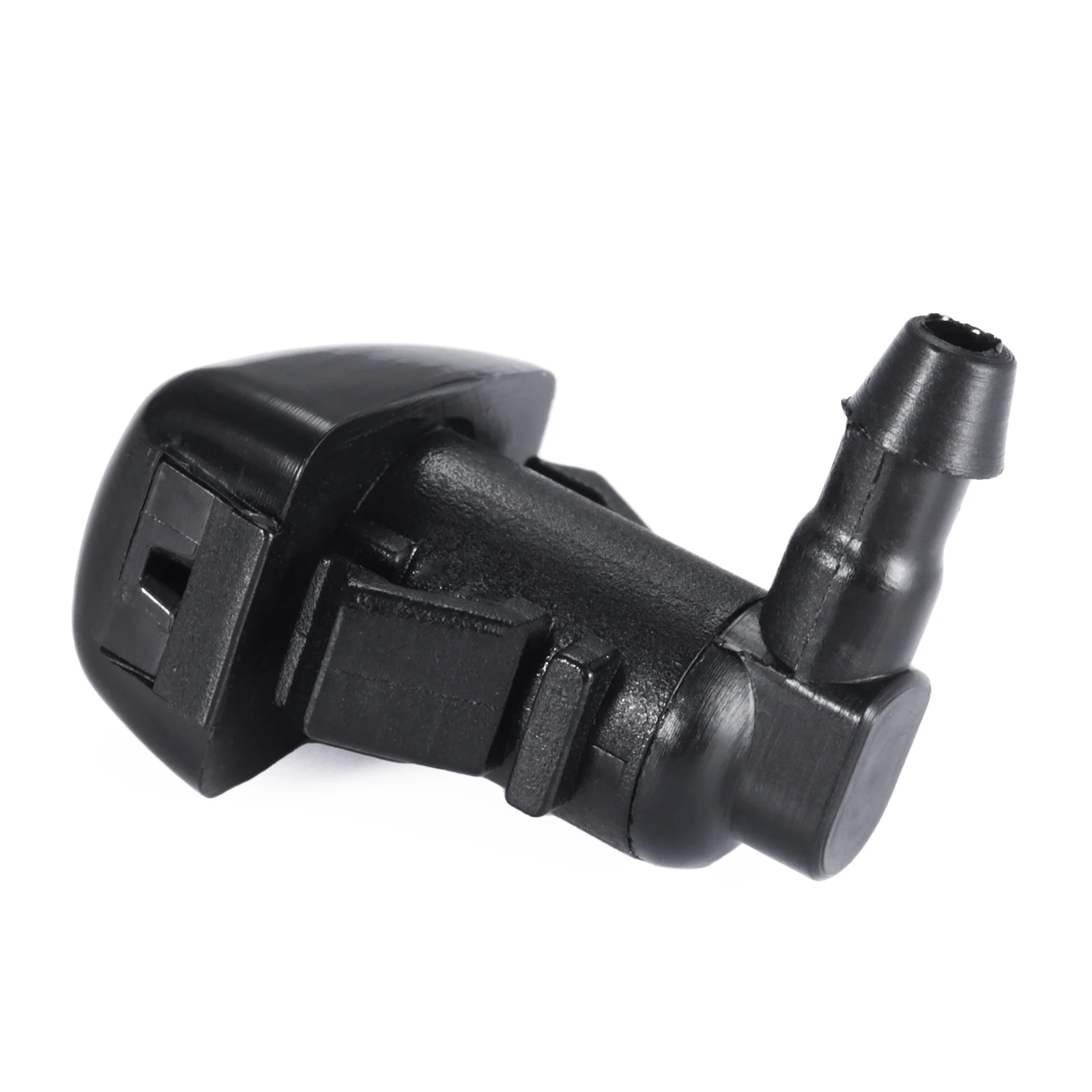 LXOINAGO 2Pcs Windshield Wiper Washer Nozzles For Ford Mustang 2015-2017 | Black, FR3Z17603AA