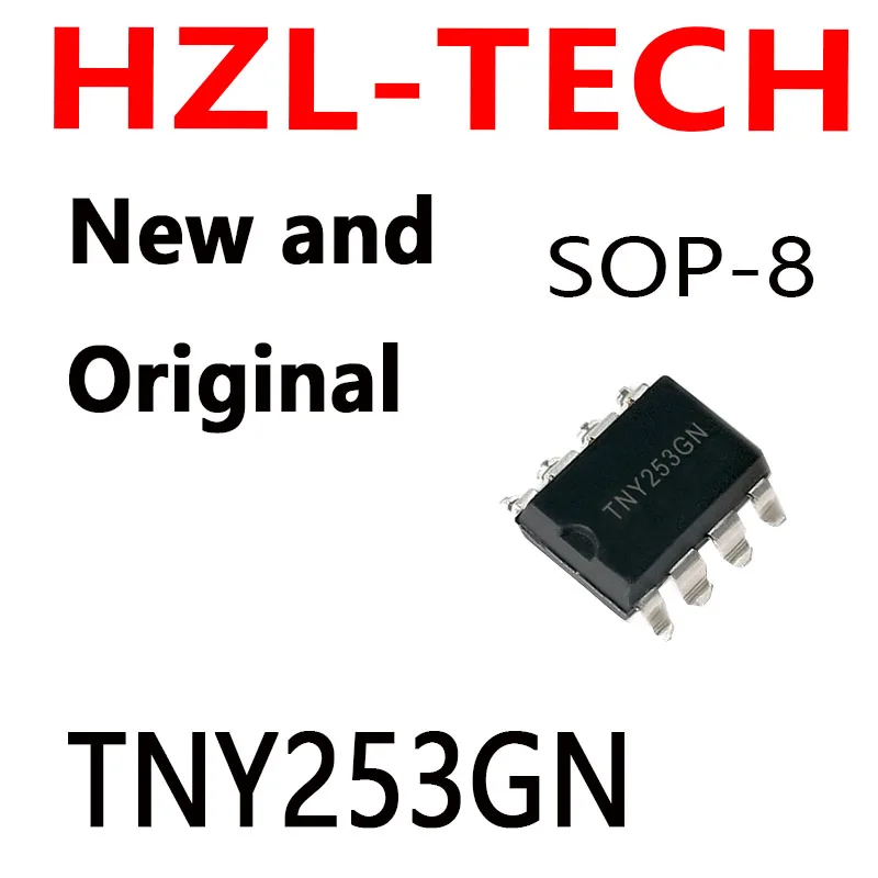 10PCS    SOP-8 TNY253 SOP TNY253G SOP8 253GN SMD TNY253GN