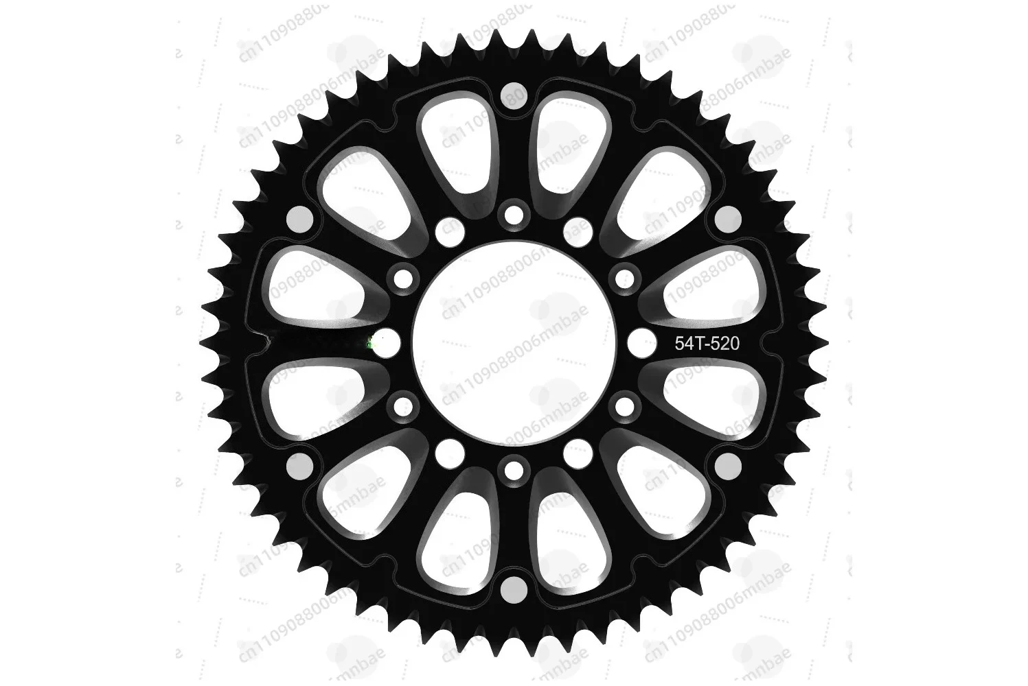 

For Ultra Bee modified 54T dental plate, iron-clad aluminum, more in line with off-road strength lightweight
