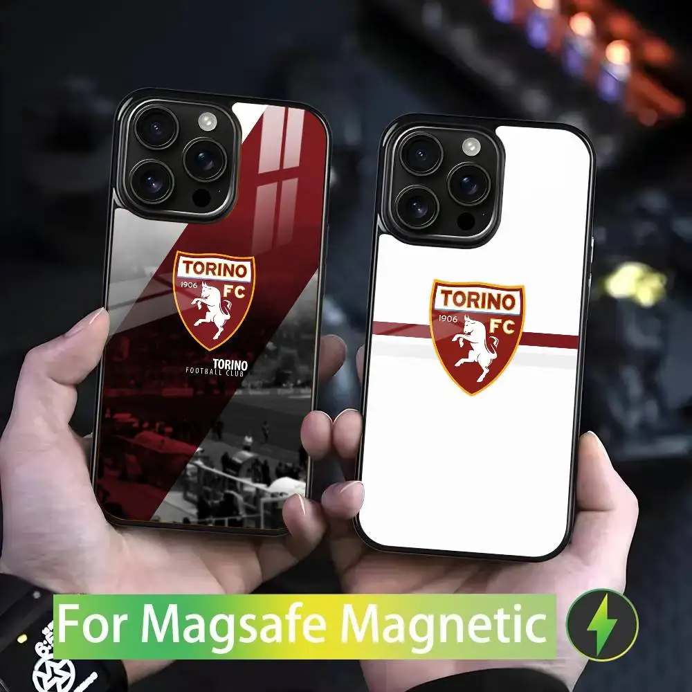 

T-Torino F-FC For iPhone 17,16,15,14,13,12,11,Pro,Max,Plus,Mini,SE4,E Magnetic Magsafe Wireless Charging