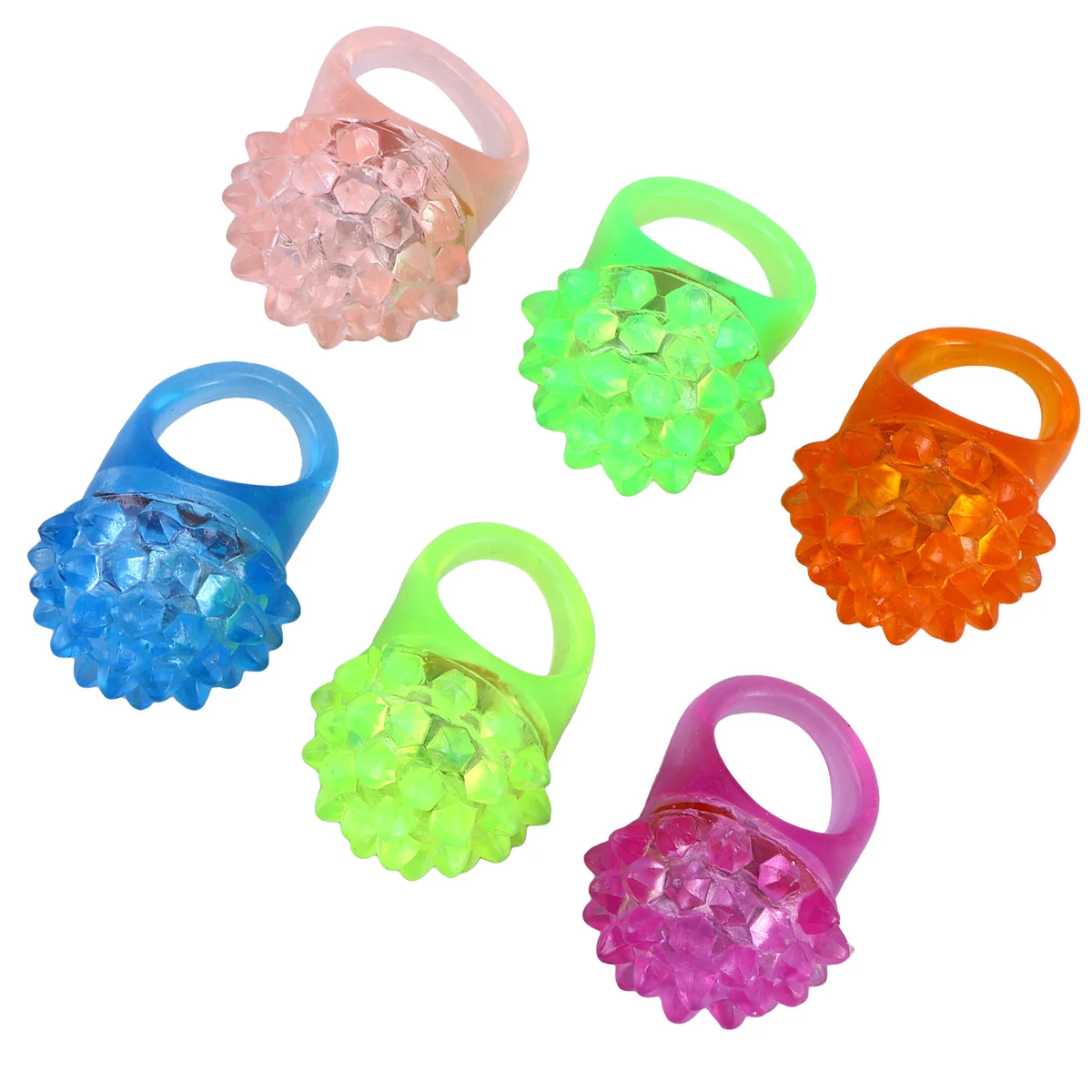 

24pcs LED Strawberry Shaped Finger Lights Eco Friendly Lasting Party Decorations Birthday Weddings Christmas Halloween