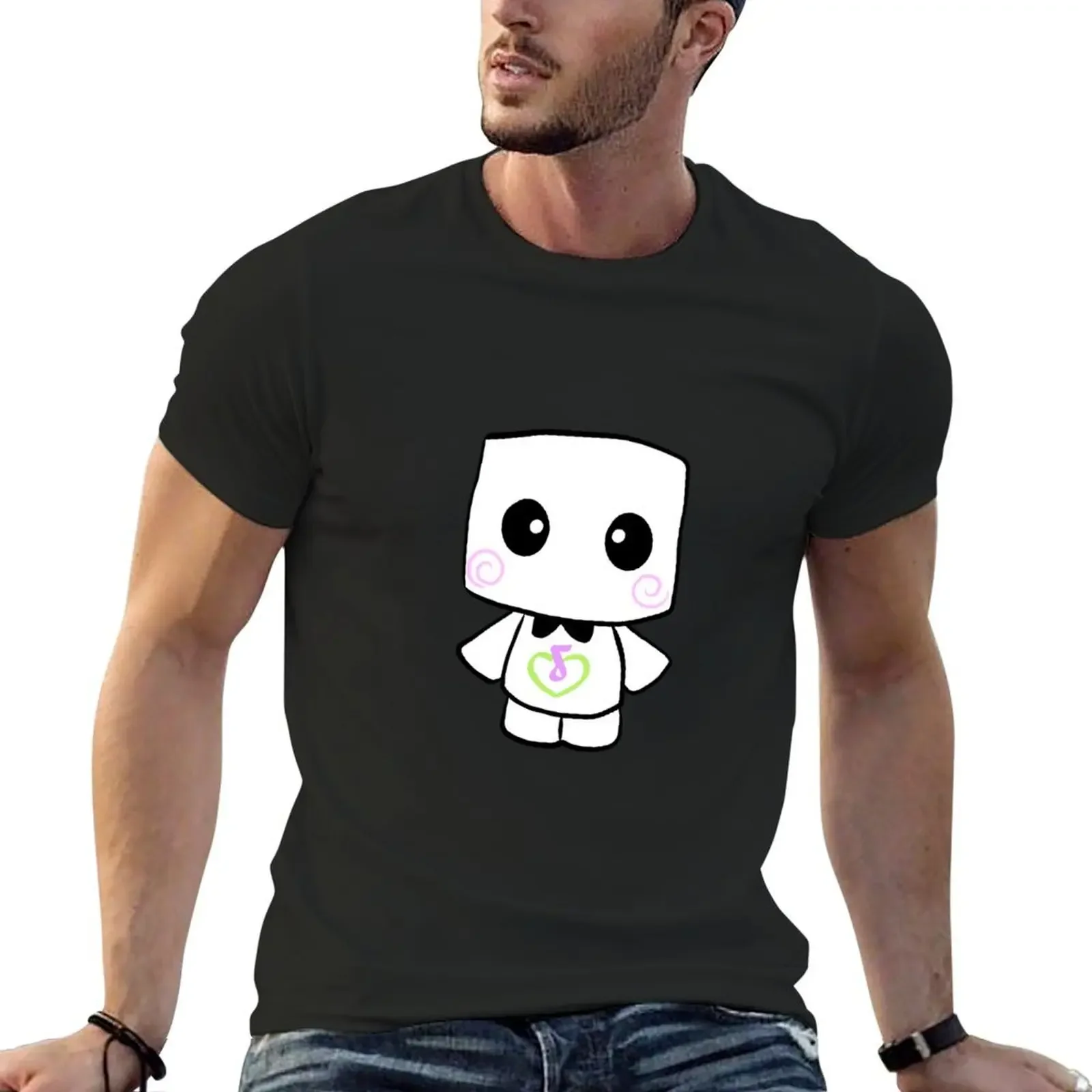 Marshmallow loves IU T-Shirt Aesthetic clothing sports fans clothes for men