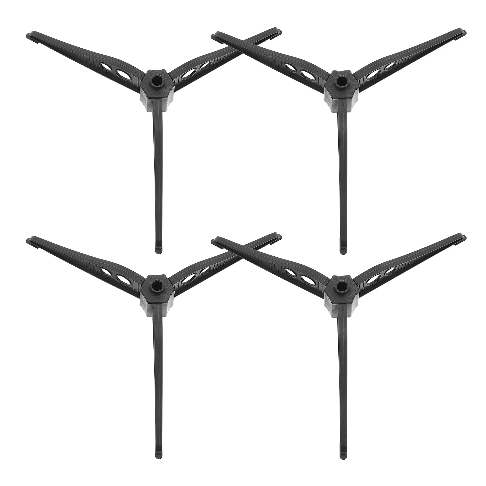4Pcs Detachable Christmas Tree Stand Base for Artificial Xmas Trees Quick Setup Festive Tree Riser Support Bracket Indoor Party