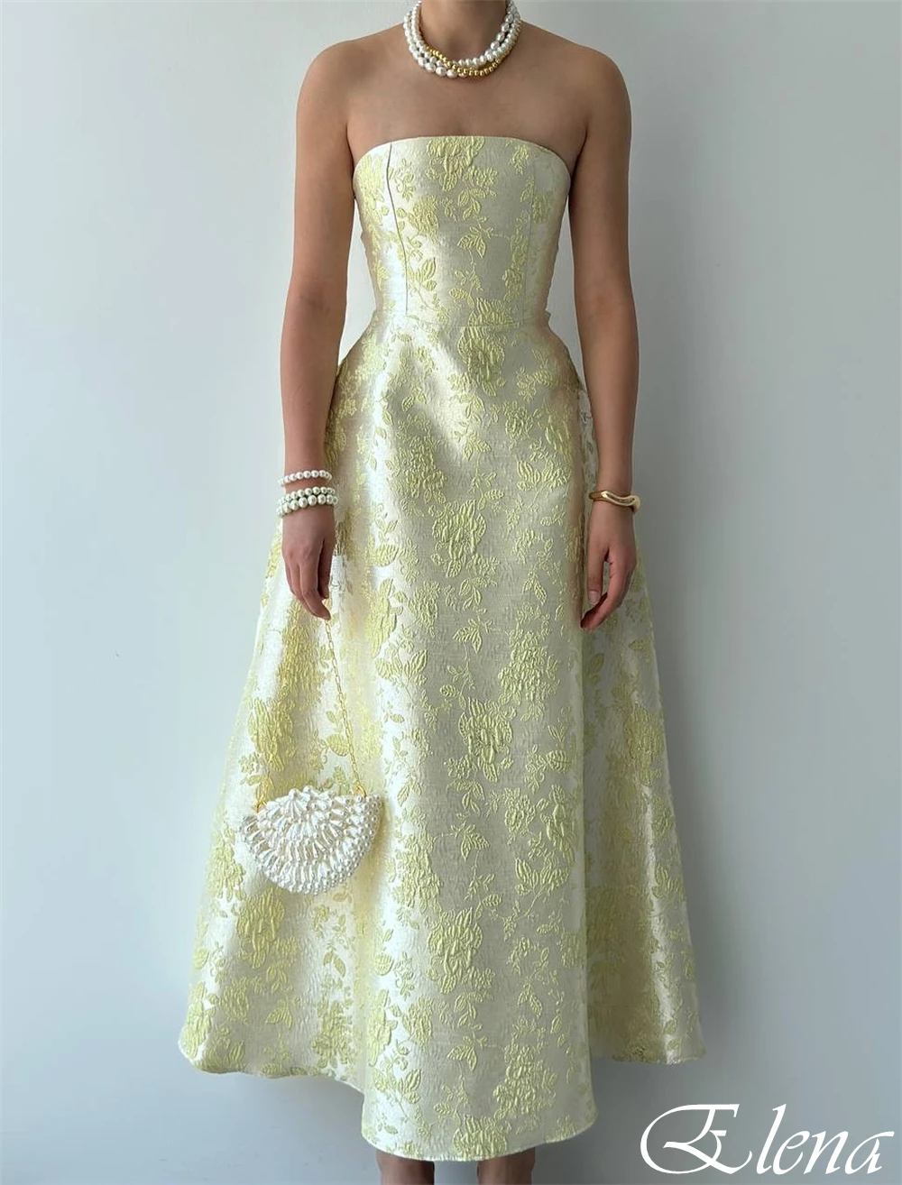 Personalizado sem alças sem mangas sexy vestido de noite a linha tornozelo comprimento moda vestido de cocktail apliques macio formal vestido de baile