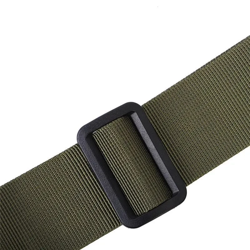 Tactical 2 Point Sling Shoulder Strap Outdoor Rifle Sling Shoulder Strap Metal Buckle Belt Hunting Accessories Tactical Gear