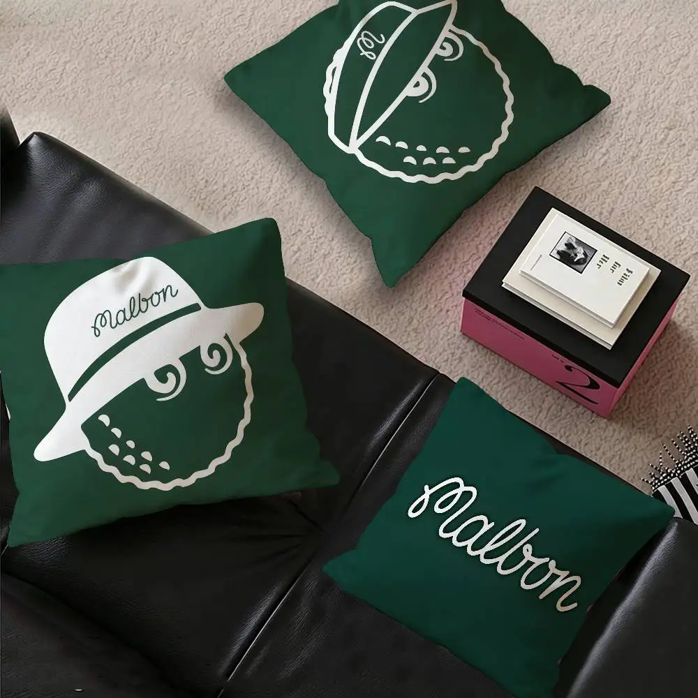 Fashion Golf MALBON Pillow Anime Pillow Sofa Bed Head Pillow Cover Cushion Cover 45x45 cm Fashion