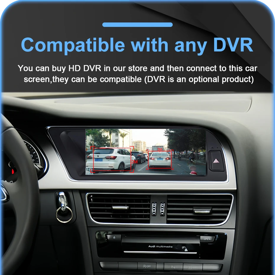 8,8' Linux Multimedia-Bildschirm, kabelloses CarPlay, Android Auto, Autoradio für Audi A5 2009-2016, AutoLink, AirPlay, Bluetooth, Navigation – Detail 14