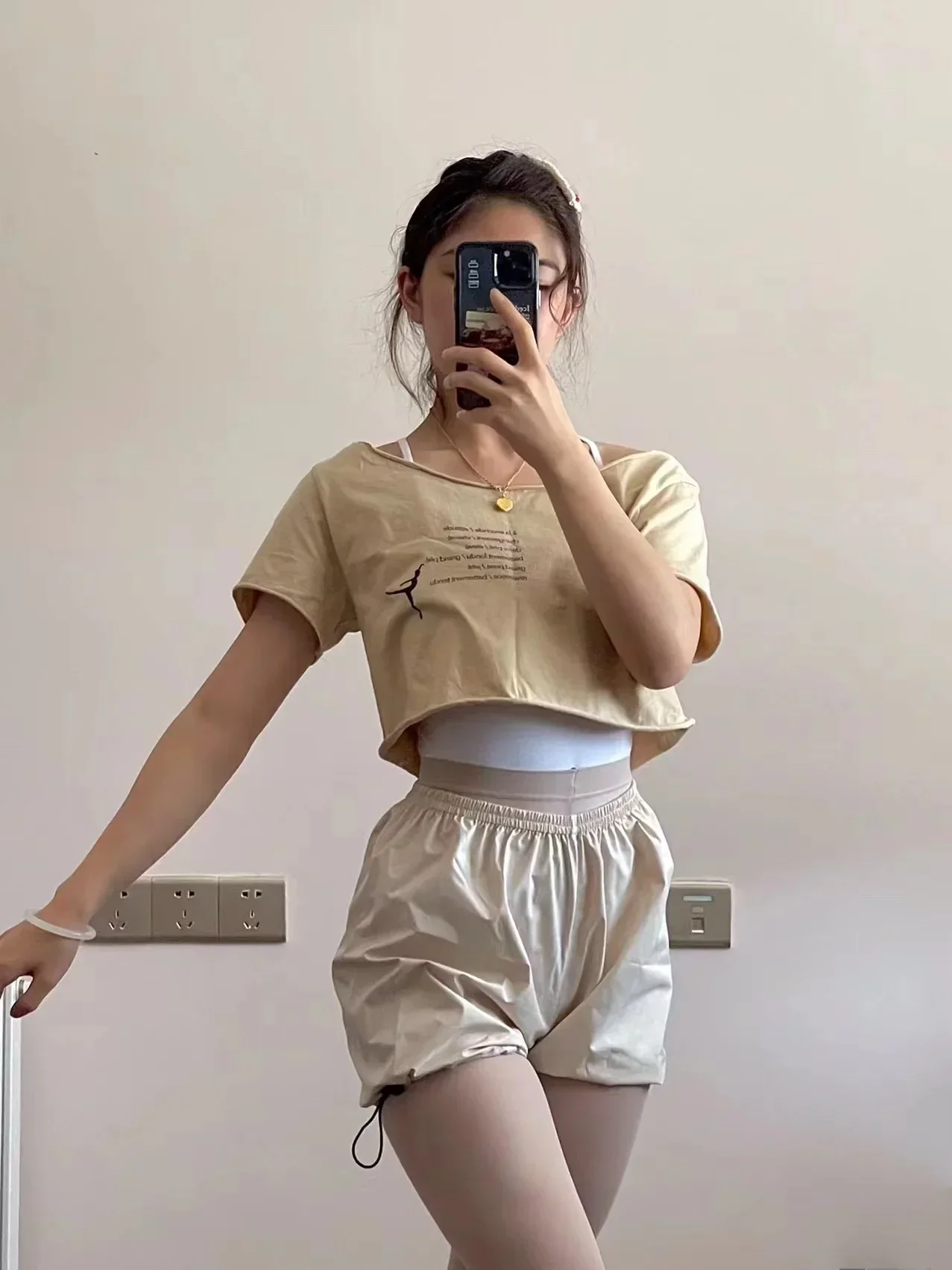 Короткие брюки для балета и танцев для взрослых, повседневная удобная одежда для тренировок на открытом воздухе, женские простые быстросохнущие танцевальные брюки