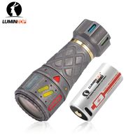 Lumintop THOR 1 Gyro Titanium lep flashlight 1200 meters max 9W LEP flashlight with strobe mode with 18350 battery