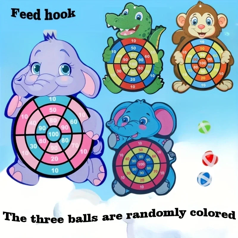 

Animal Dart Board Game Kit - Sports and Leisure Interactive Games, Throwing Toys - Family Entertainment Games