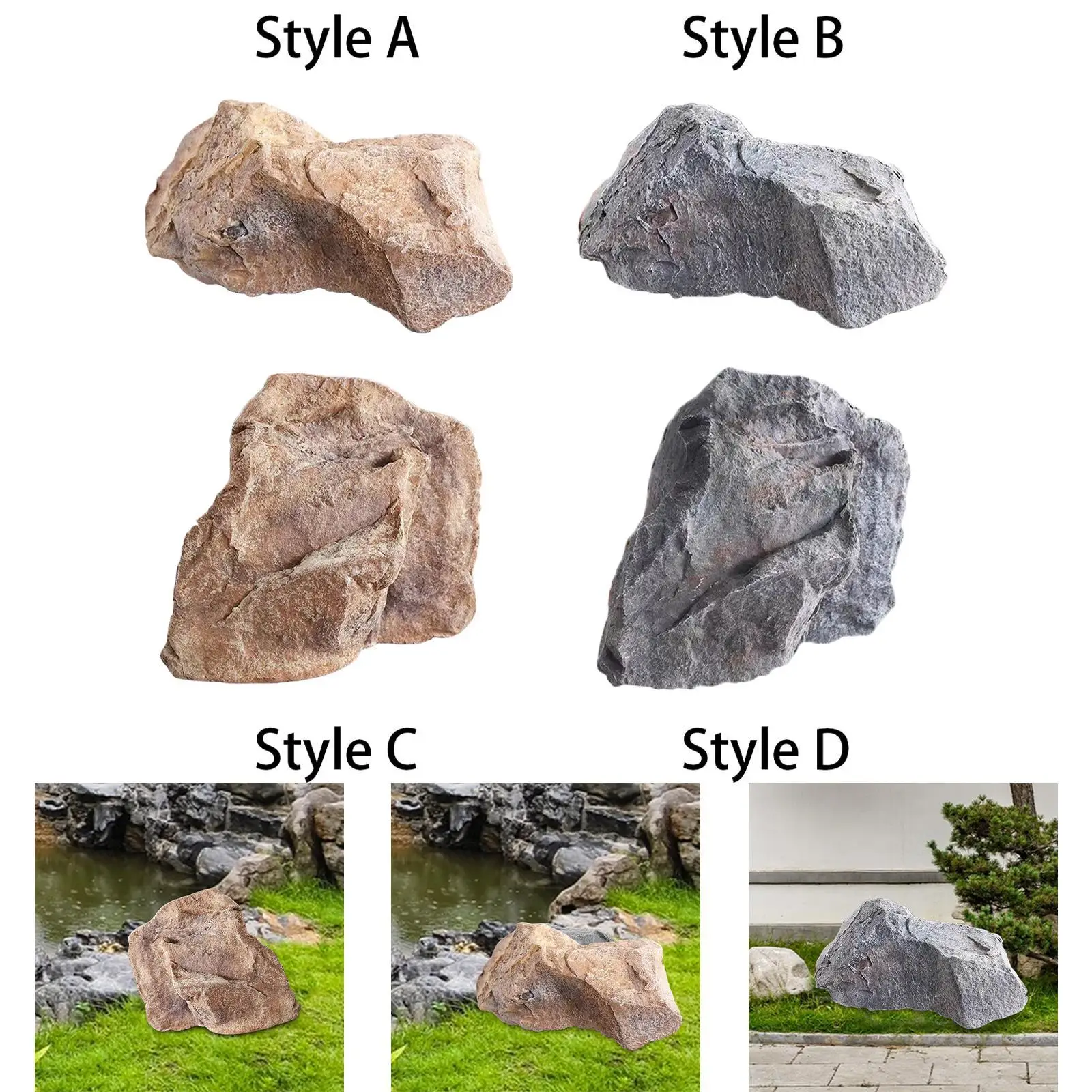 

Artificial Rock Natural Texture PU Light Sandstone Landscape Realistic for Inner