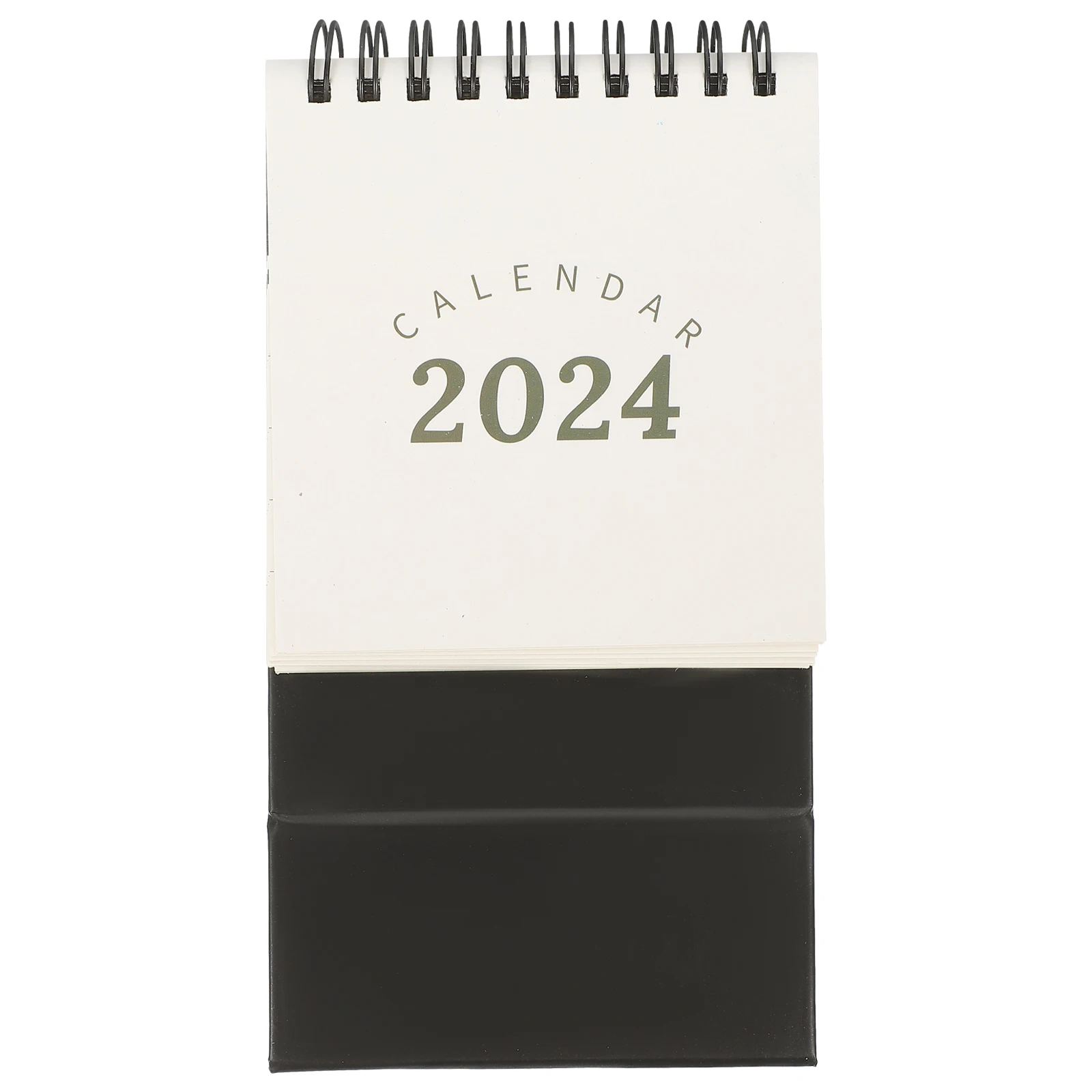 

2024 Desk Simple Flip Thick Page Office Calendar Scheduling Freestanding Mini Decorative Calendar Home Office Use