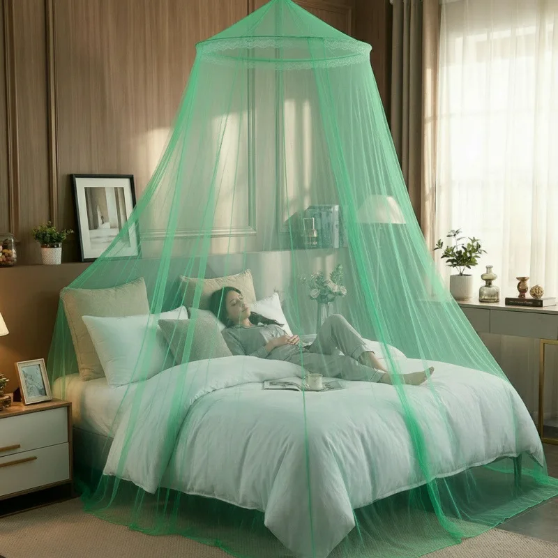 New Arrival Portable Hanging Dome Mosquito Net Bed Canopy, Easy Setup Tent, Lightweight Bug Protection for Indoor Outdoor Use