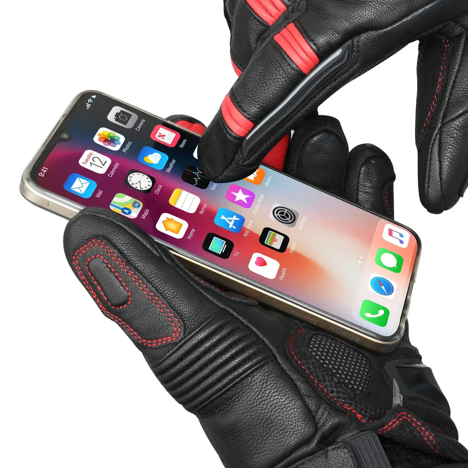 Savior-guantes calefactados con batería para hombre y mujer, manoplas recargables con Bluetooth para motocicleta, resistentes al agua