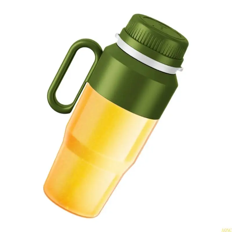 A0NC 1300ml 전기 주스 휴대용 스무디 블렌더 충전식 다기능 과일 믹서 기계 Juider Maker Cup