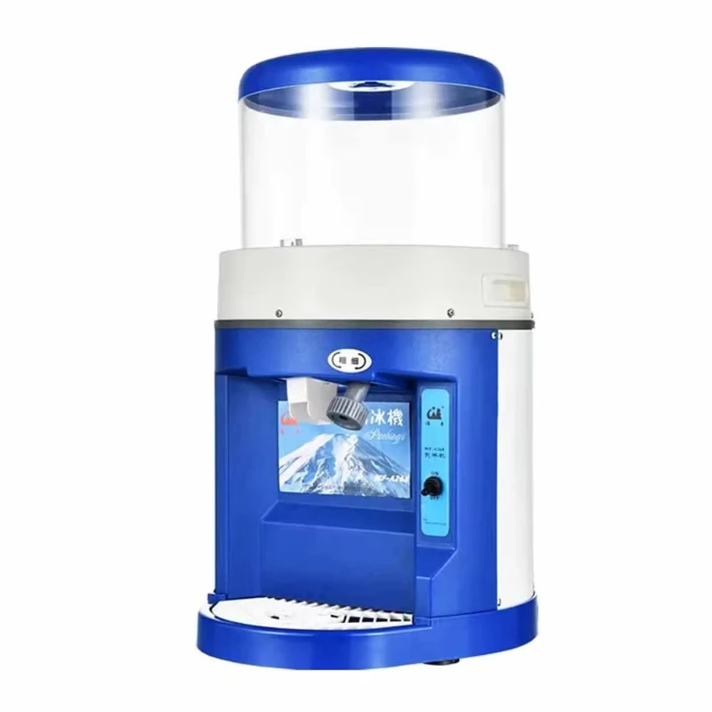 Commercial 250W  Cube Ice Crusher Shaver Machine for Coffee MilkTea Snow Cone Machine 110V/220V 120Kg/h