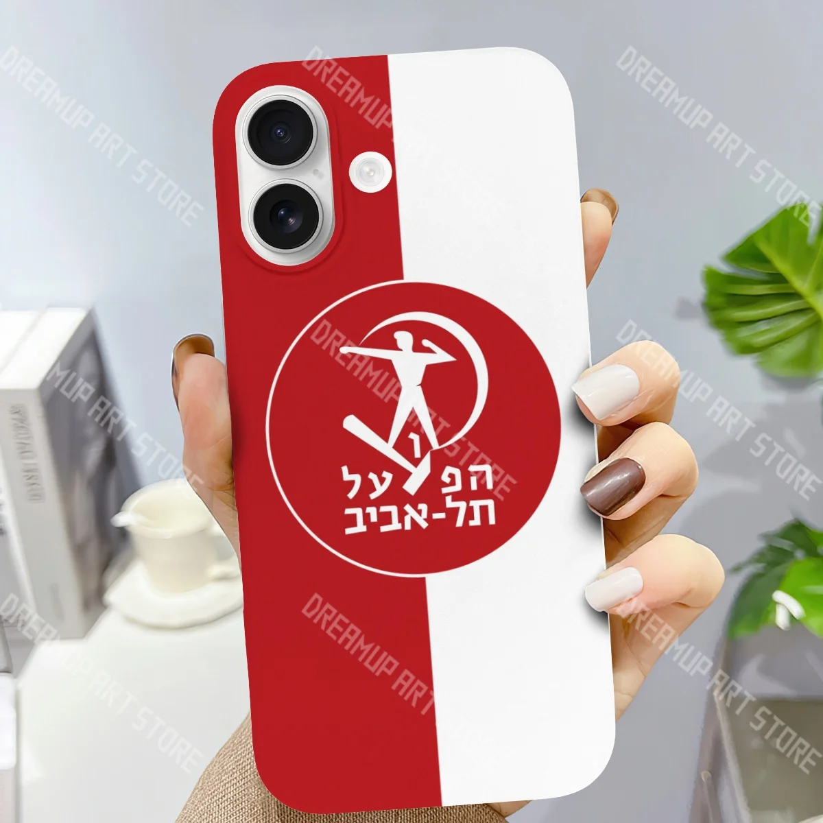 Hapoel Tel Aviv BC Case for iPhone 17 16 15 14 11 Pro Max 13 12 Air Mini XR XS X 8 7 6 6S Plus Soft Silicone Shockproof Cover