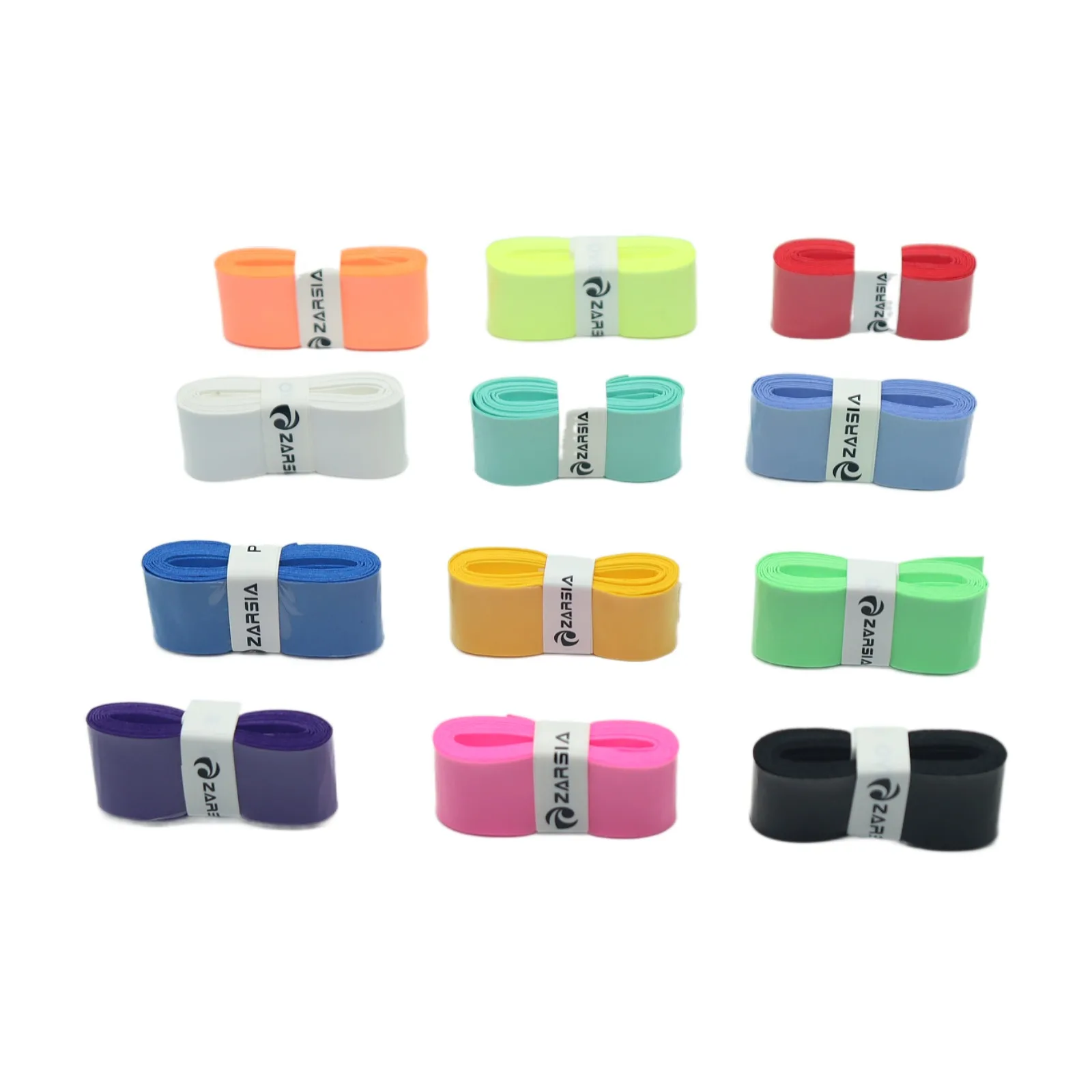 

100PCS Free Shipping ZARSIA Anti-slip Tennis overgrips Viscous Thin 0.63mm Sweatband Absorbed Wraps Tapes Padel Racket Grips