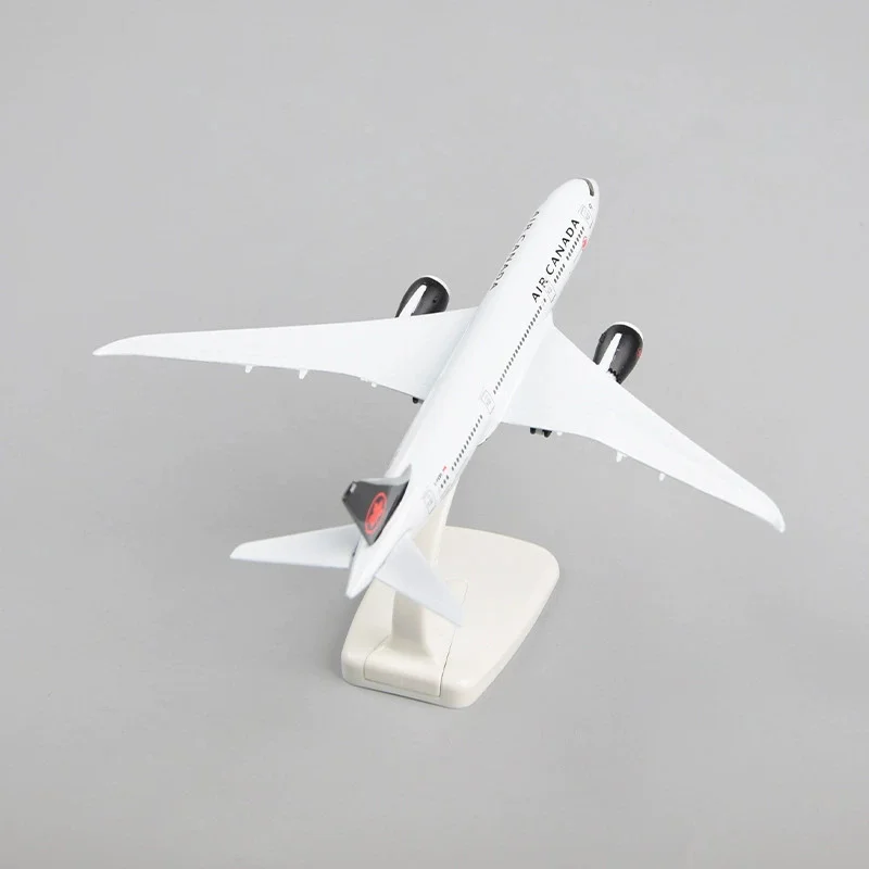 20cm Model Plane Canada B787 Airlines 787 Diecast Airplane Toy For Boys Alloy Metal Model Aircraft W Wheels Souvenir Plane Toys