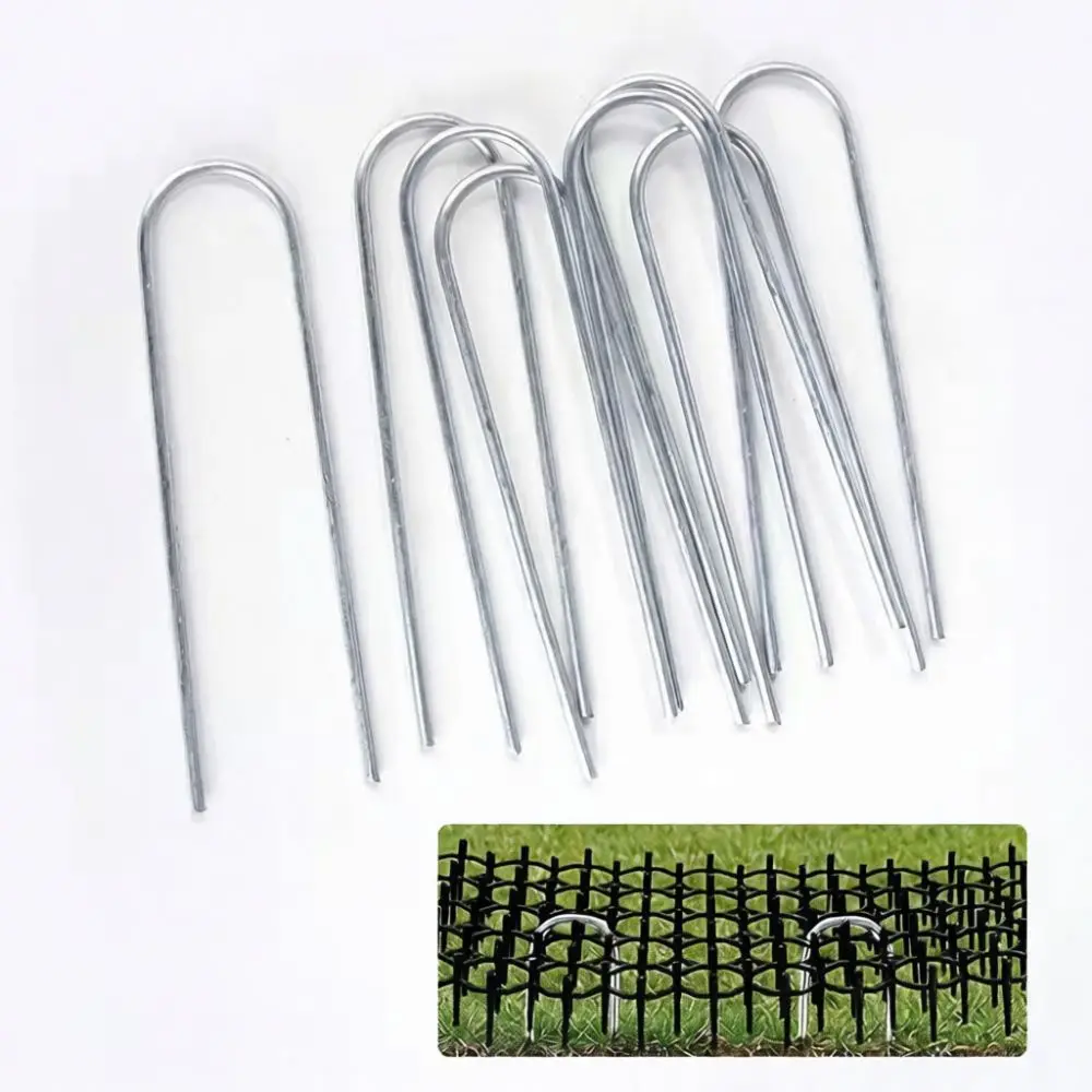 Pet Training Cat Spike Mat Humane Deterrent Fence Pad For Garden Backyard Protect From Digging Safe Plastic Strips