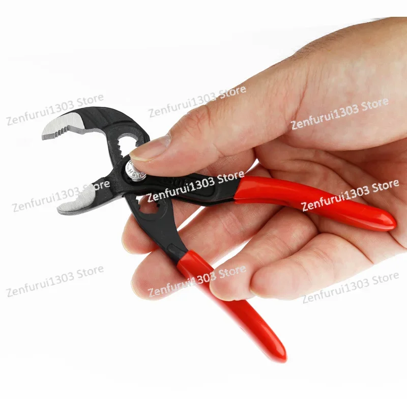 New Design 5inch Mini Adjustable Stenciled Crescent Wrench Small Pipe Pliers Multi Functional Shifting Spanner Pump Clamp