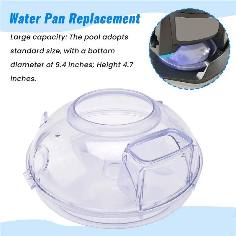 A74X-Replacement Basin(2 1/2 Quart) For E Series And E2 Type 12, E2 Vacuum Cleaner For Rb Water Pan System
