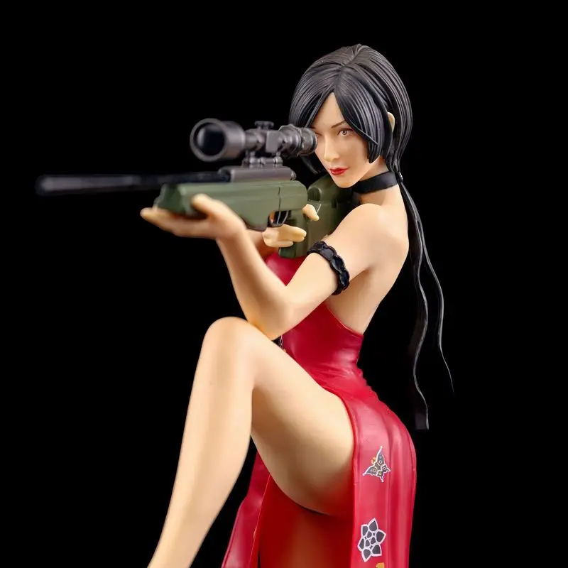 

Premium GK Ada Wong Figure Resident Evil Female Hunter Game Periphery Collectible PVC Statue Desktop Decor For Adult Collectors