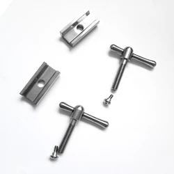 Titanium Fiets Scharnier Klemmen En Scharnier Hendels Fiets Frame Quick Release C Gesp Begrenzing Moer Voor Brompton Magneet Fietsdeel