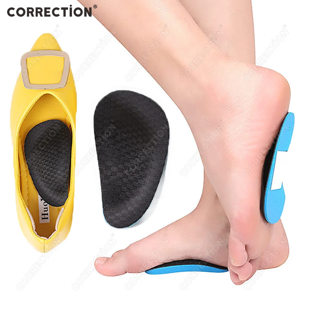 CORRECTiON EVA Flat Feet Arch Support Orthopedic Insoles Pads for Shoes Men Women Foot Valgus Varus Sports Insoles Shoe Inserts