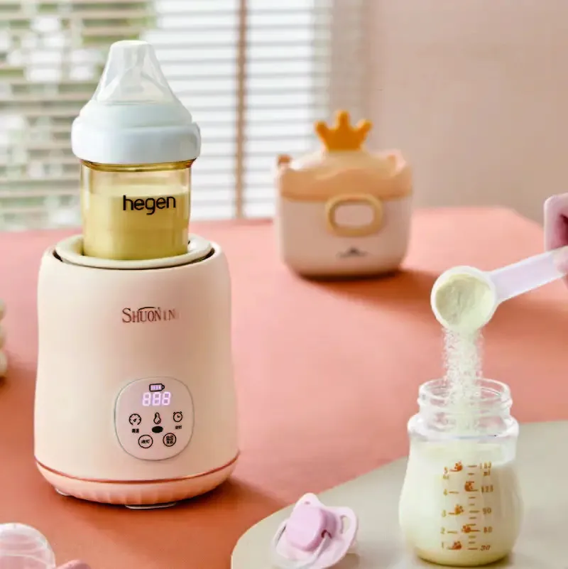 

Automatic Baby Milk Shaker Portable Wireless Milk Powder Mixer 5-speed Adjustable Multi-function Timed Electric Milk Frother