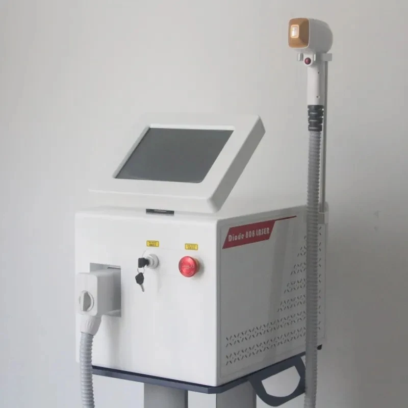 

2024 New White Model A 2000W Three-Wavelength 755 808 1064 Diode Laser 808nm Hair Removal Machine With Cooling Handle