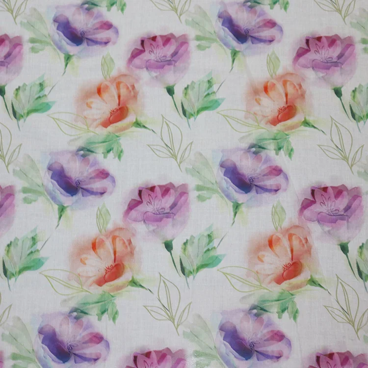 

Mamie 100% Cotton 80S Like Liberty Fabric Digital Printing For Sewing Cloth Dresses Skirt Kids Baby Designer Poplin Telas