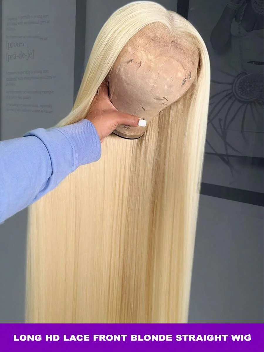 

220% Плотность 613 Медовый Блондин 30 40 дюймов 13x6 HD Парики из натуральных волос на кружеве Прямые бразильские парики 13x4 на фронтальной части шнурка для женщин