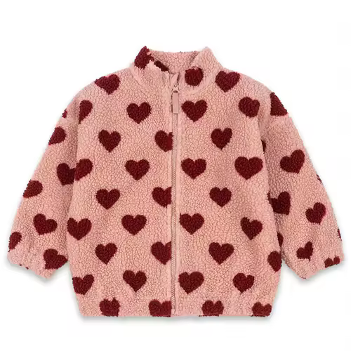 2026 KS Brand Winter Baby Girls Boys Lambswool Cherry Jackets Kids Clothes Boys Sequin Cartoon Outerwear Children's Coats 1-9Yrs - Image 15