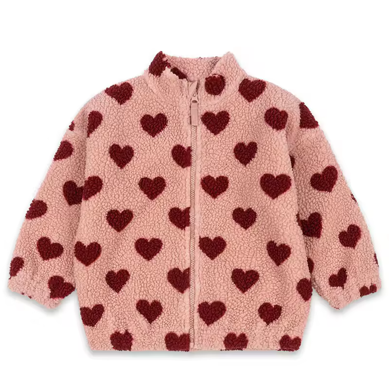 2026 KS Brand Winter Baby Girls Boys Lambswool Cherry Jackets Kids Clothes Boys Sequin Cartoon Outerwear Children's Coats 1-9Yrs - Image 15
