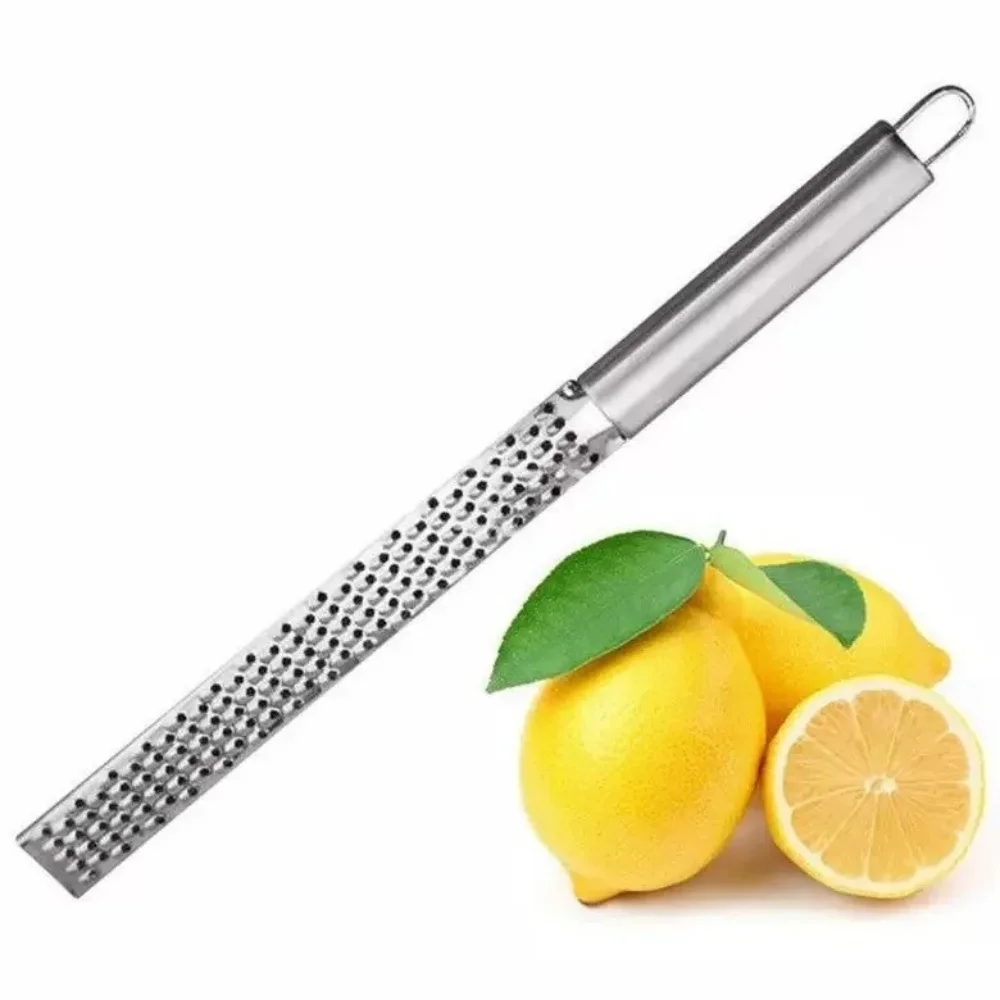 1pc Kitchen Grater for Lemon Citrus Fruit Peeler Ginger Garlic Stainless Steel Grater Cheese Spices Grater Kitchen Accessories