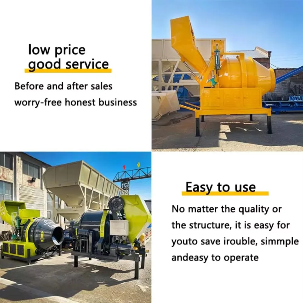 

Электрический бетономешалка емкостью 330л 500л, самозагрузочный мобильный бетономешалка, портативный бетономешалка для строительства