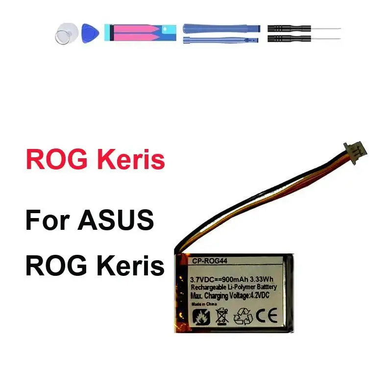 Fast Charging FT902536P 902536 0-1250Mah Battery For Asus Rog Chakram Keris Pugio Spatha Strix Gladius II Iii Batteries