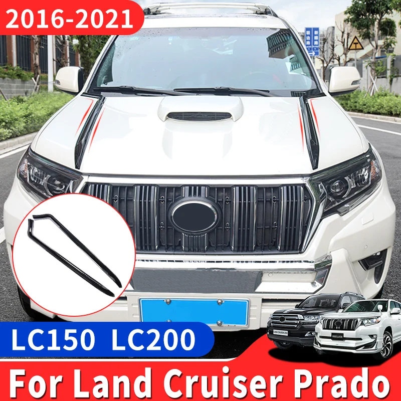 

For Toyota Land Cruiser 200 Prado 150 Modified Accessories Engine Warehouse Cover Decoration LC200 Fj150 off-Road Cool Style