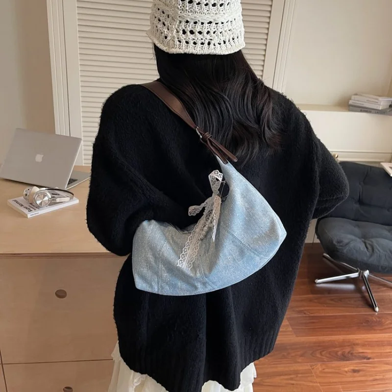 

Женская большая сумка, повседневная простая винтажная сумка для женщин из кожи премиум-класса с модными элементами