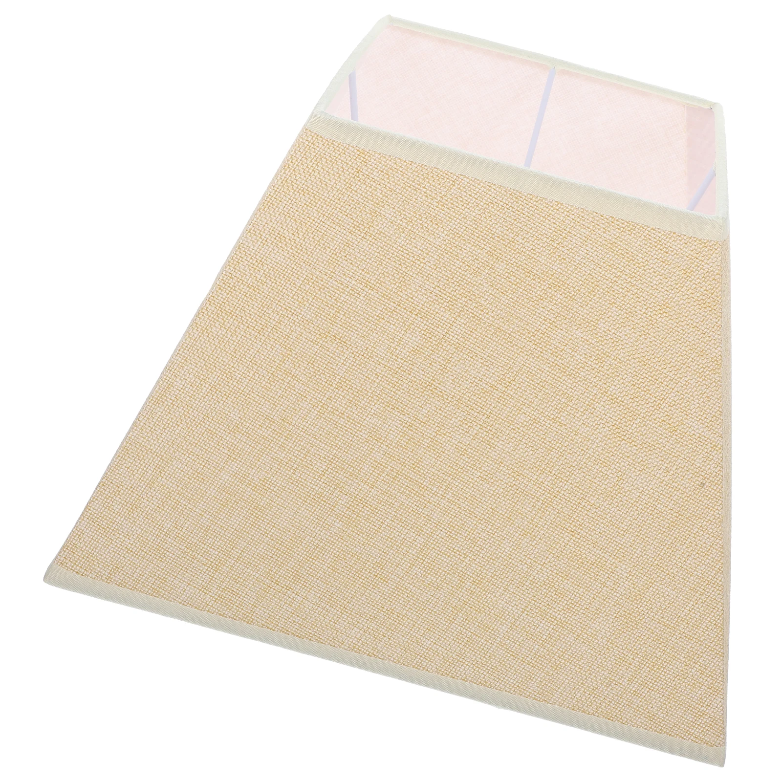

Linen Shade Cloth Lampshade Fabric Shades for Table Floor Bedside Lamps Dustproof Warm Simple Replacement Cover Accessories Lamp