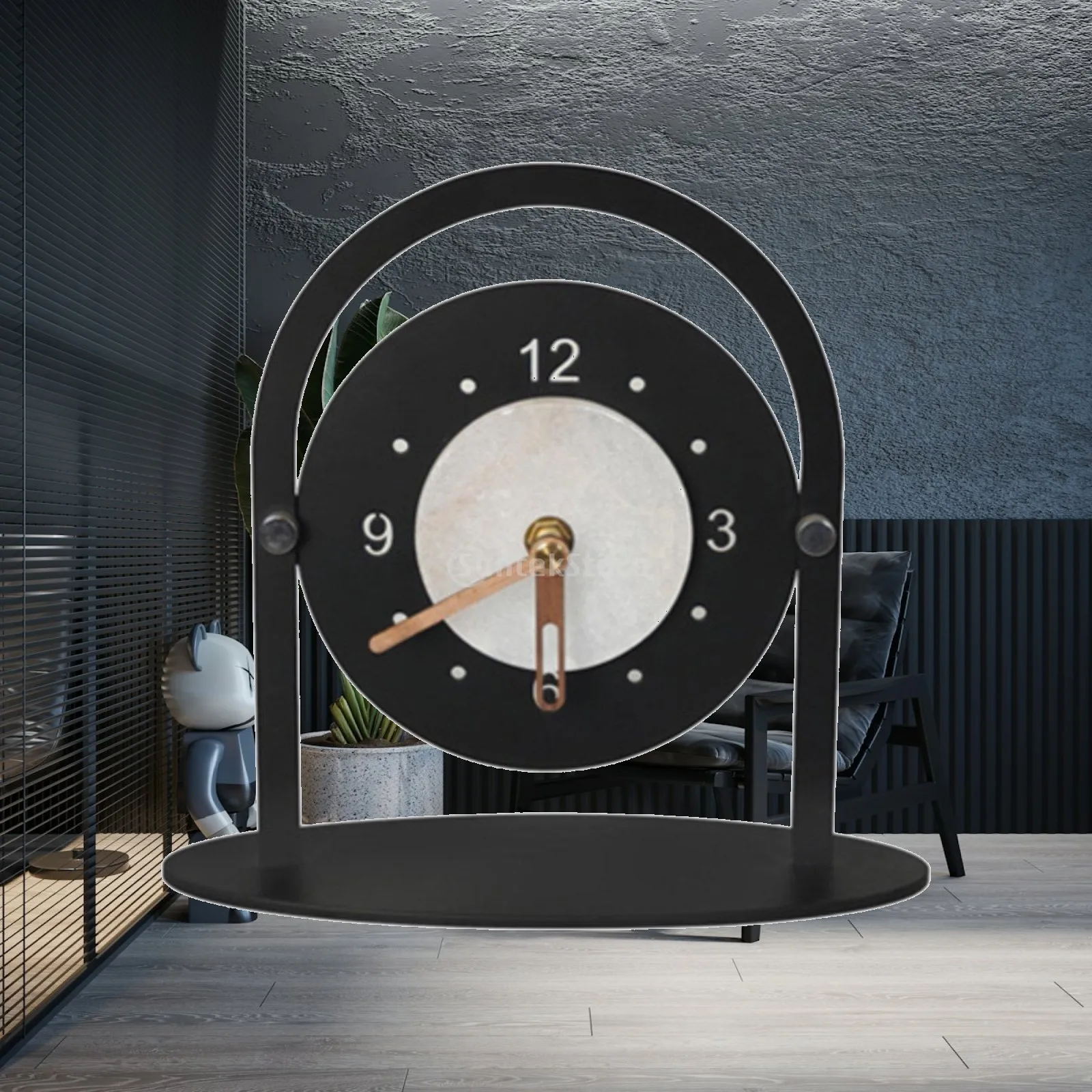 Modern Minimalist Desk Timepiece Decorative Feature House Decoration Quiet