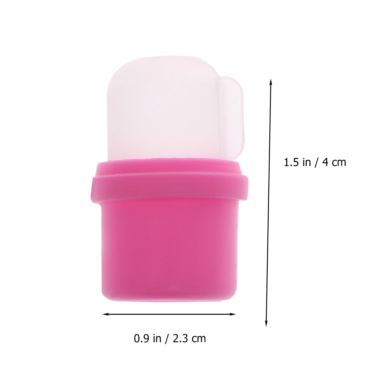 

10pcs Silicone Soaker Covers Reusable Removing Caps Nail Polish Remover Tools For Uv Gel Manicure Diy Nail Art Removal